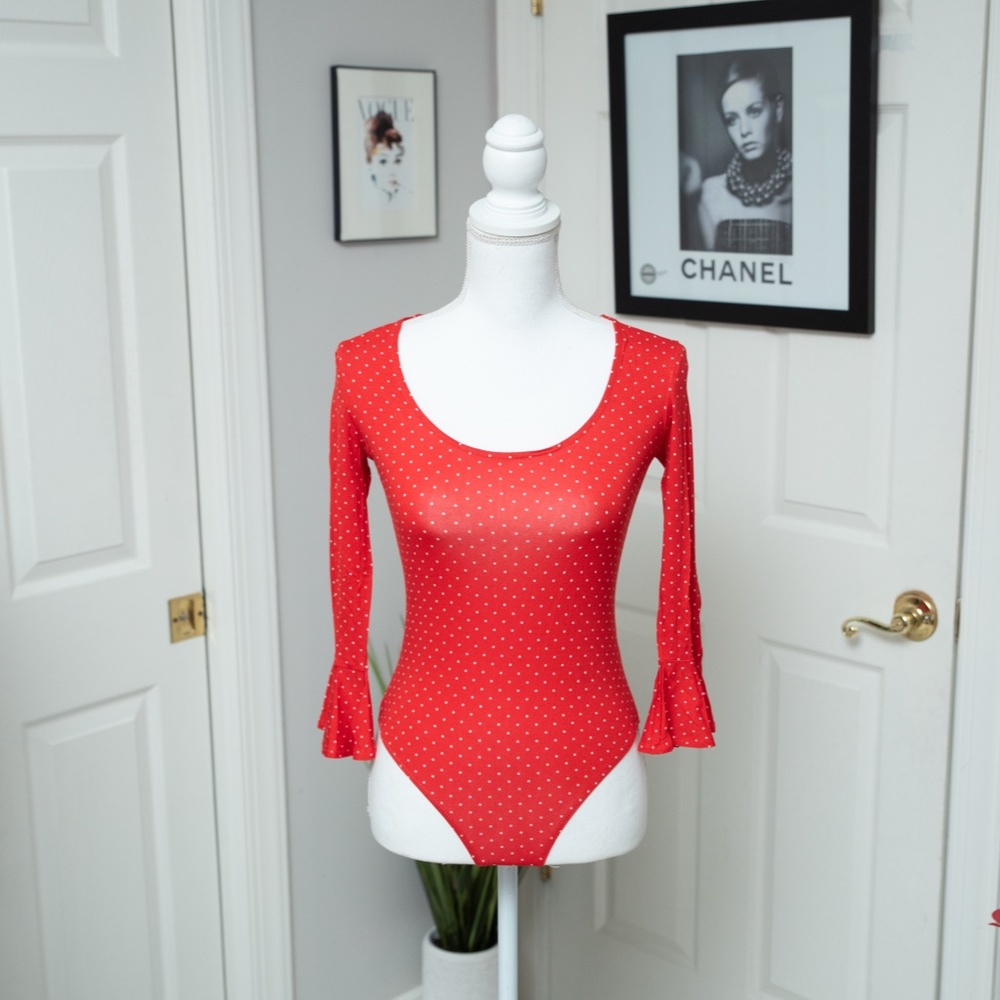 NWT Forever 21 Polka Dot Bodysuit